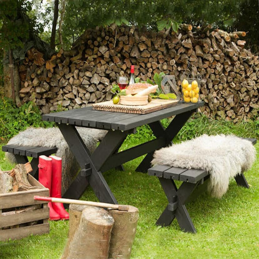 Hagemøbel Gruppe PLUS Nostalgi Svart