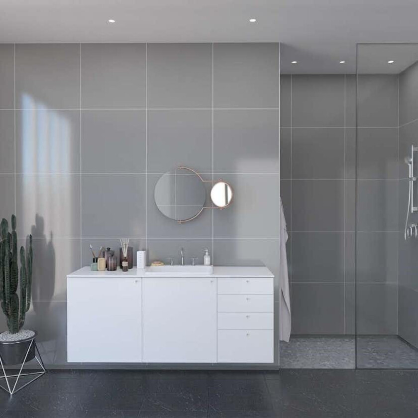 Baderomspanel Fibo 4063-6060 Clean Grey