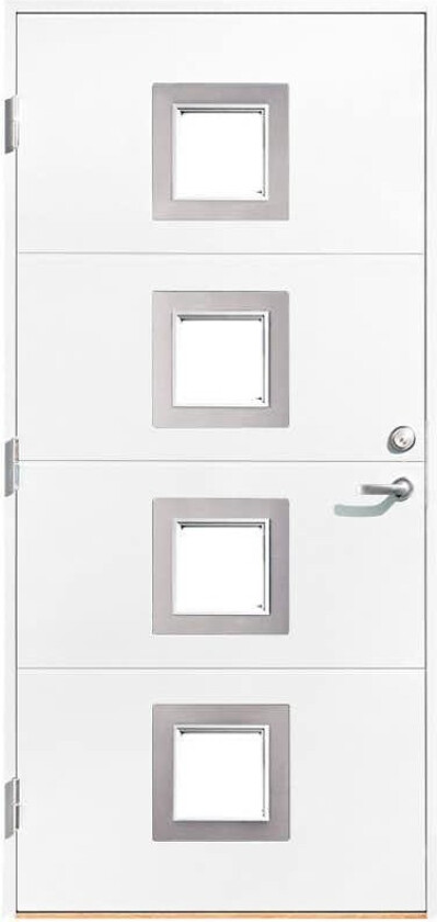 Ytterdør Tundøren Orion Hvit