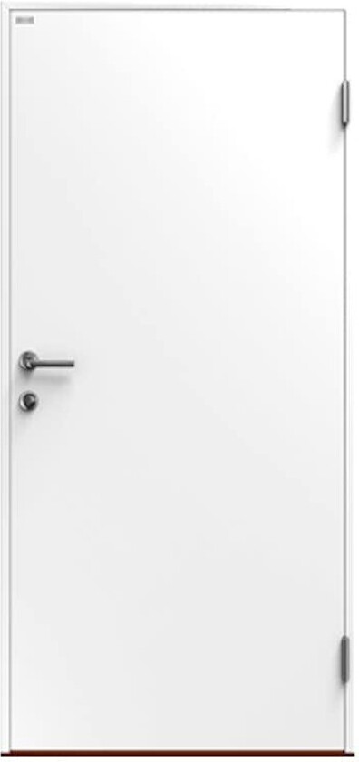 Innerdør Diplomat Slett Hvit Kompakt