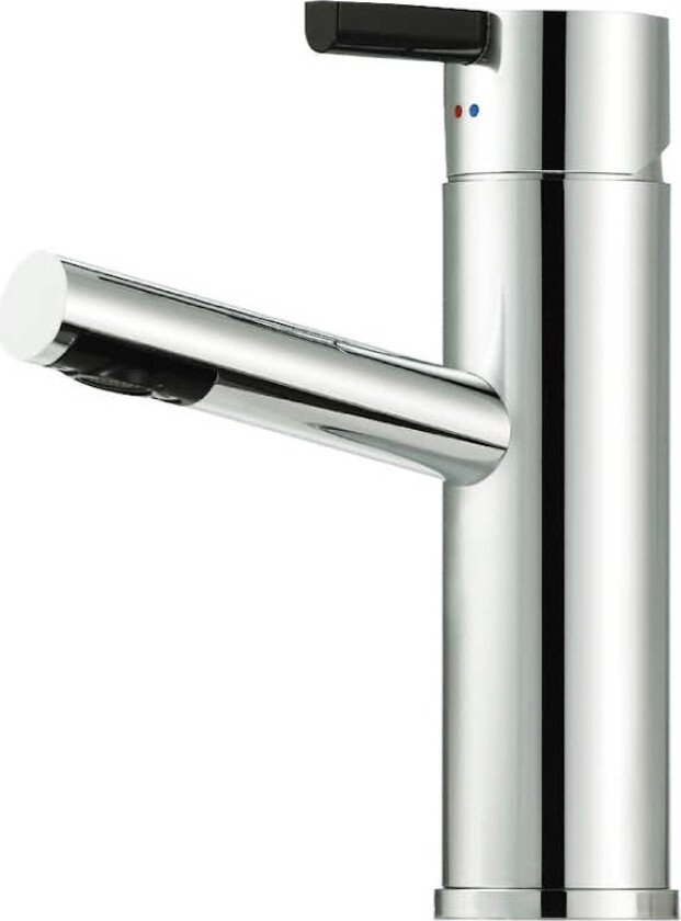 Servantbatteri Mora Rexx B5 Krom/Sort