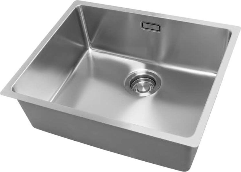 Kjøkkenvask Strand Stainless STX50-E Pressad Enkelvask for Underliming