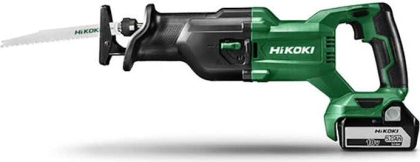 Bajonettsag Hikoki Power Tools CR18DB 18V 5,0Ah med Batteri og Lader