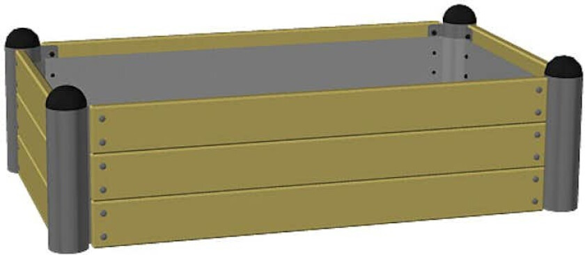 Plantekasse PLUS 80x140 cm