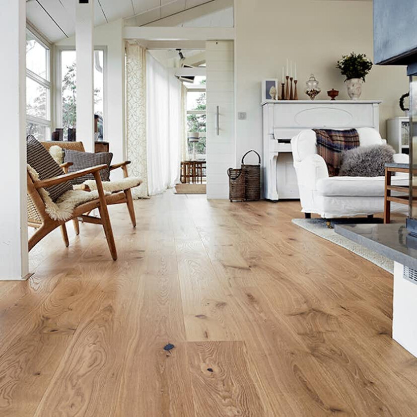 Parkett Tarkett Heritage Eik Blonde Hardvoksoljet