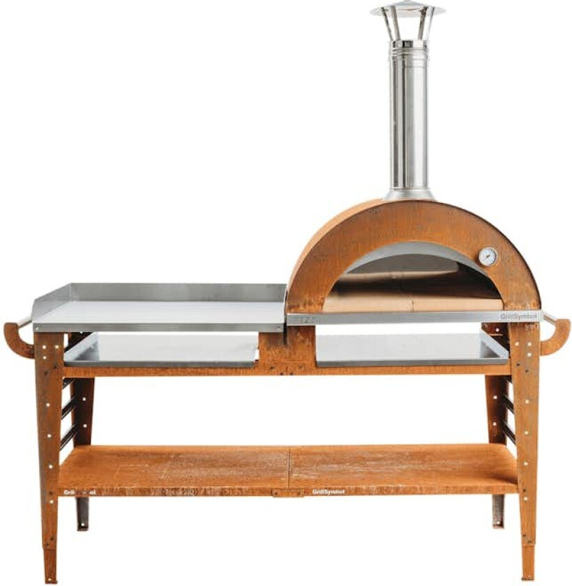 Pizzaovn GrillSymbol Pizzo med Pizzabord XL