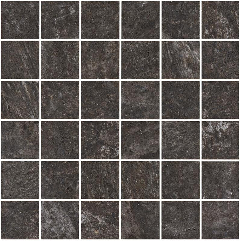 Klinker Bricmate D0505 Quartzit Black 5x5 cm