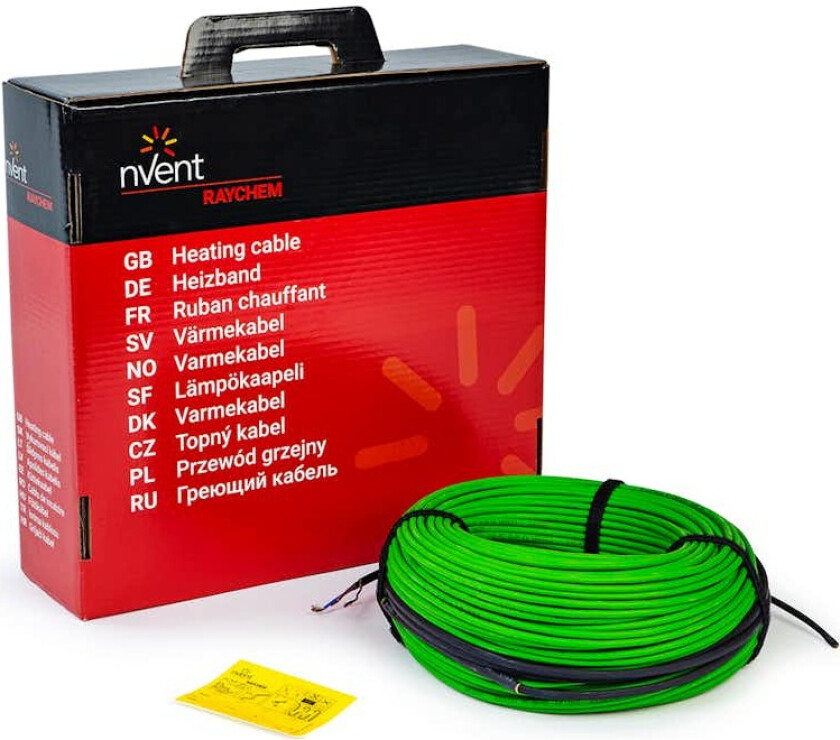 Gulvvarmekabel Raychem T2Green