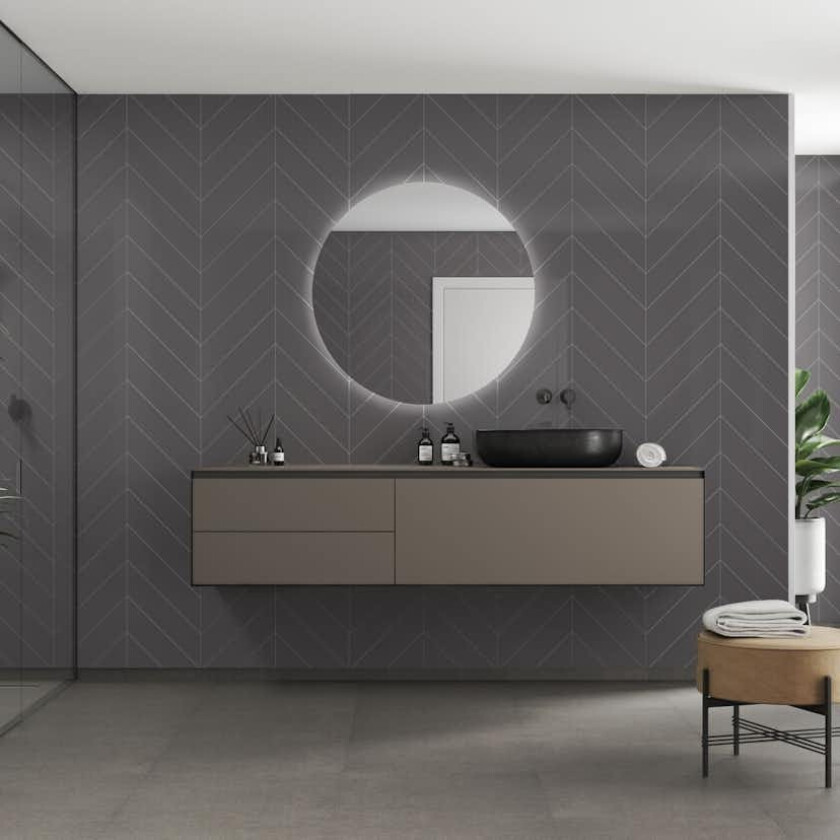 Baderomspanel Fibo 4054-M78 Anthracite