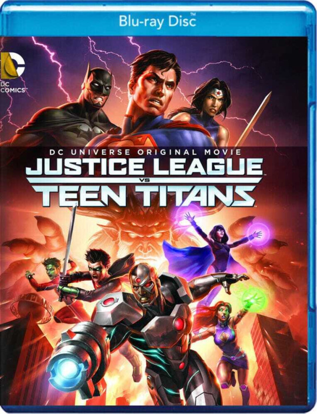 Justice League Vs Teen Titans Bluray