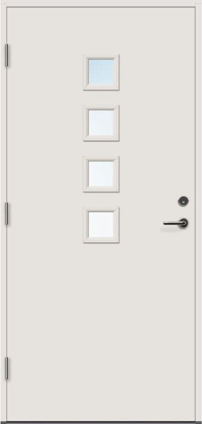 Ytterdør Bygg1 Larvik Klarglass