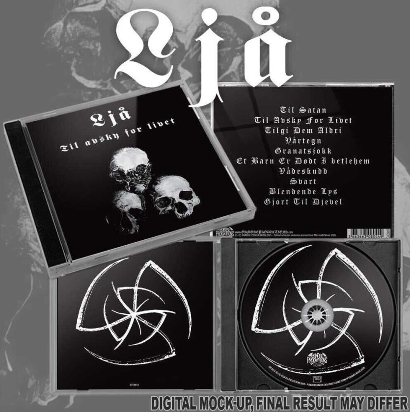 Ljå Til avsky for livet CD
