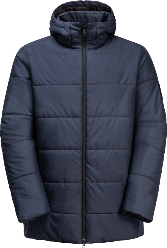 Men's Deutzer Long Jacket S, Night Blue