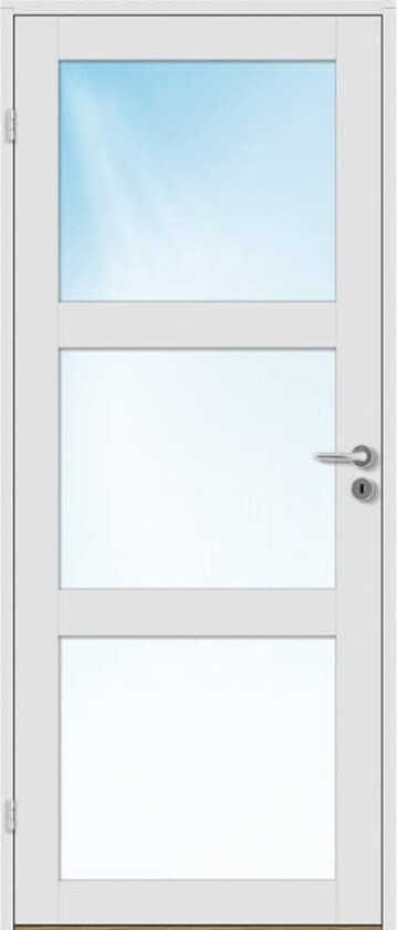 Innerdør Bygg1 Base 3 Klarglass