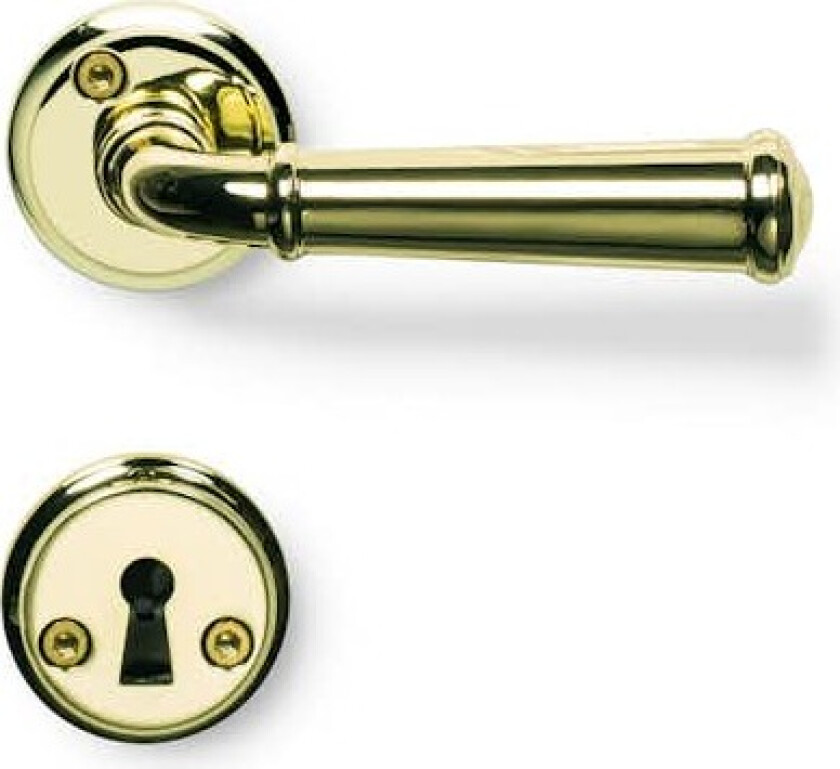 Dørhåndtak Beslag Design Hampton med Nøkkelskilt