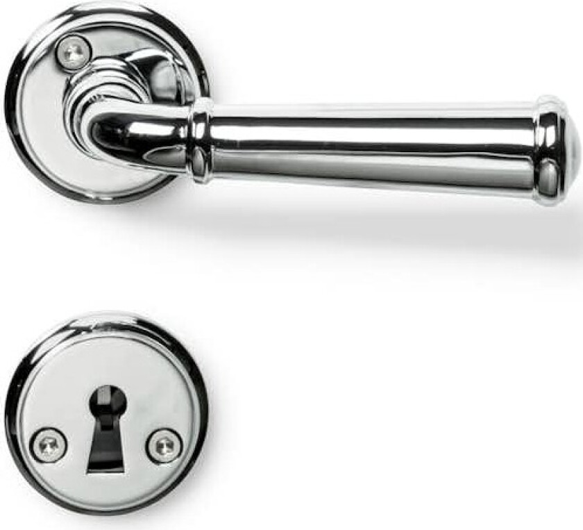 Dørhåndtak Beslag Design Hampton med Nøkkelskilt