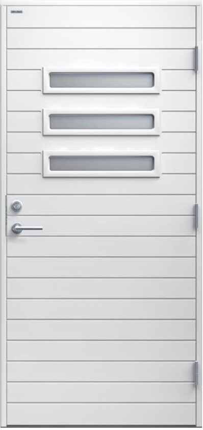 Ytterdør Diplomat Ingela Klart Glass