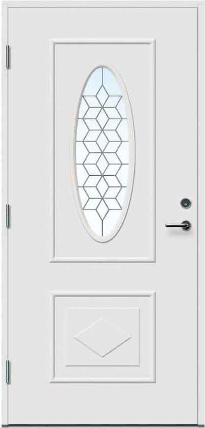 Ytterdør Bygg1 Fana Klart Blyglass