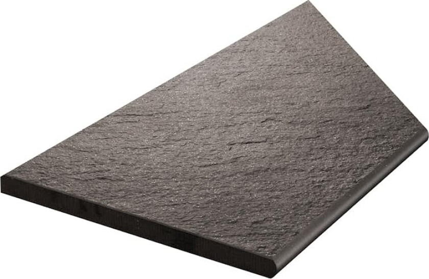 Klinker Bricmate Z Quartzit Black Pool Inner Corner Left 30x60 cm