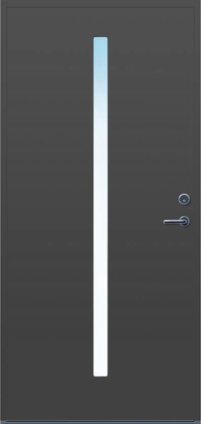 Ytterdør Bygg1 Forus 05 Klarglass