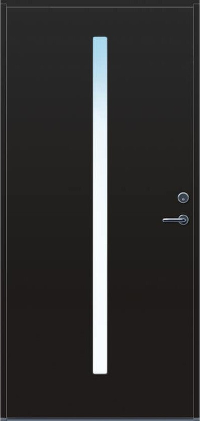 Ytterdør Bygg1 Forus 05 Klarglass