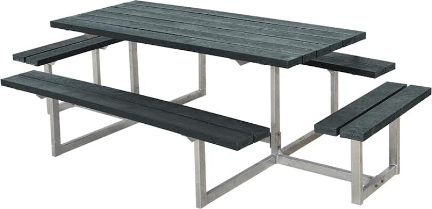 Piknikbord PLUS Basic med Påbygg 260 cm ReTex
