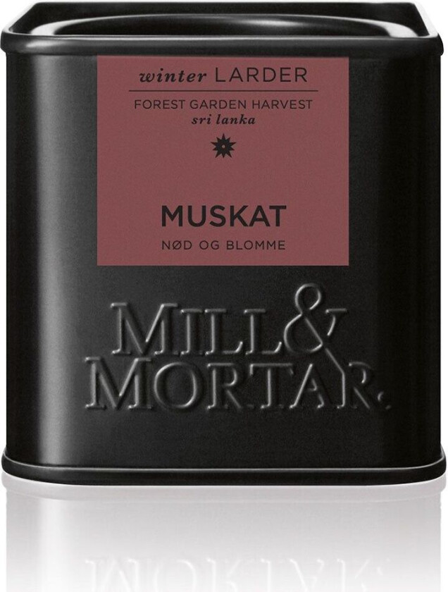 Muskatnøtt Og Muskatblomst, Hel Øko - 45 g