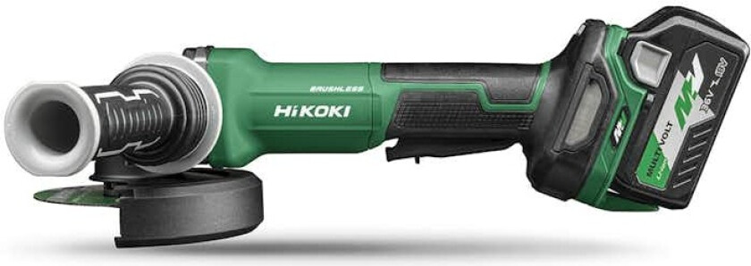 Vinkelsliper Hikoki Power Tools G3613DVF med Batteri og Lader
