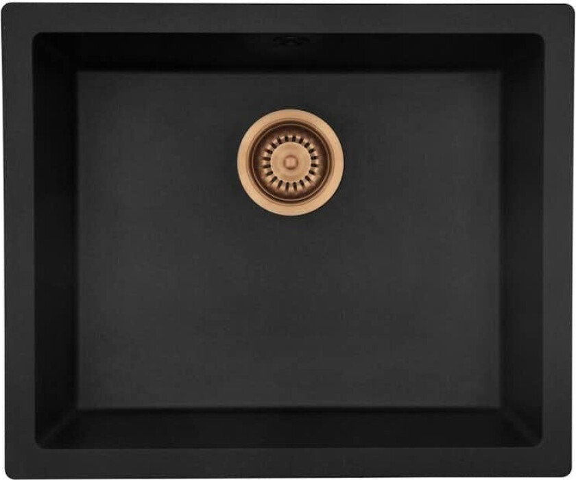 Kjøkkenvask Lavabo Jupiter 600 Sort Matt