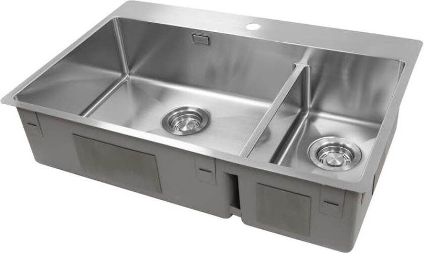 Kjøkkenvask Strand Stainless Strand ST74-DVBC Venstre