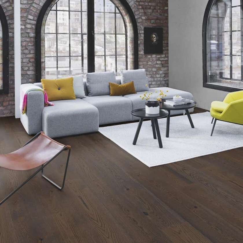 Parkett Boen Eik Brown Jasper Oljet 1-Stav