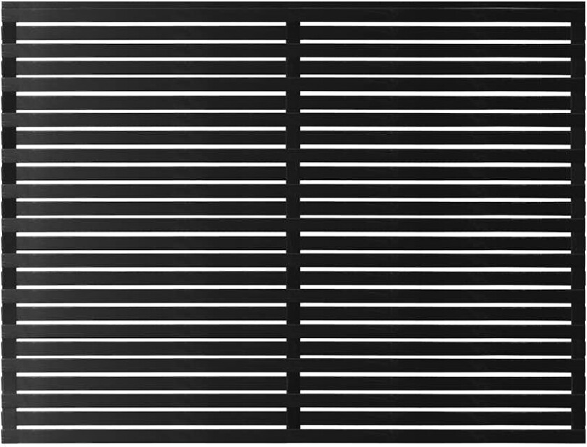 Bilde av Levegg PLUS Osaka 180x136cm Trykkimpregnert grunnmalt svart