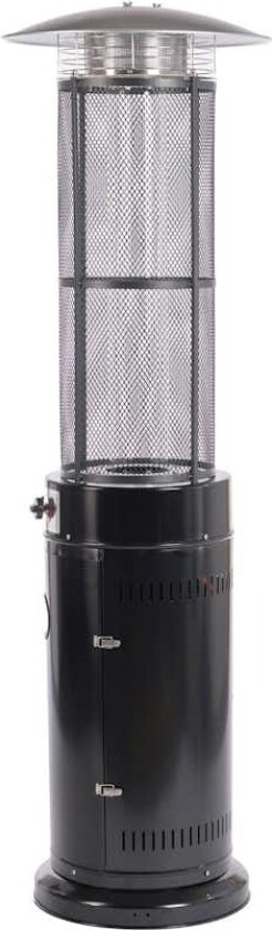 Terrassevarmer Fornorth Rund Rør 11kW Gassdrevet