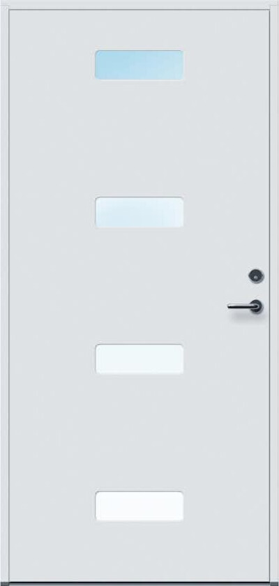 Ytterdør Bygg1 Forus 06 Klarglass