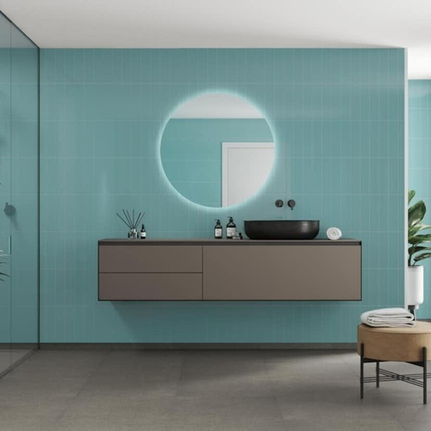 Baderomspanel Fibo 2212-M0830 Aquamarine
