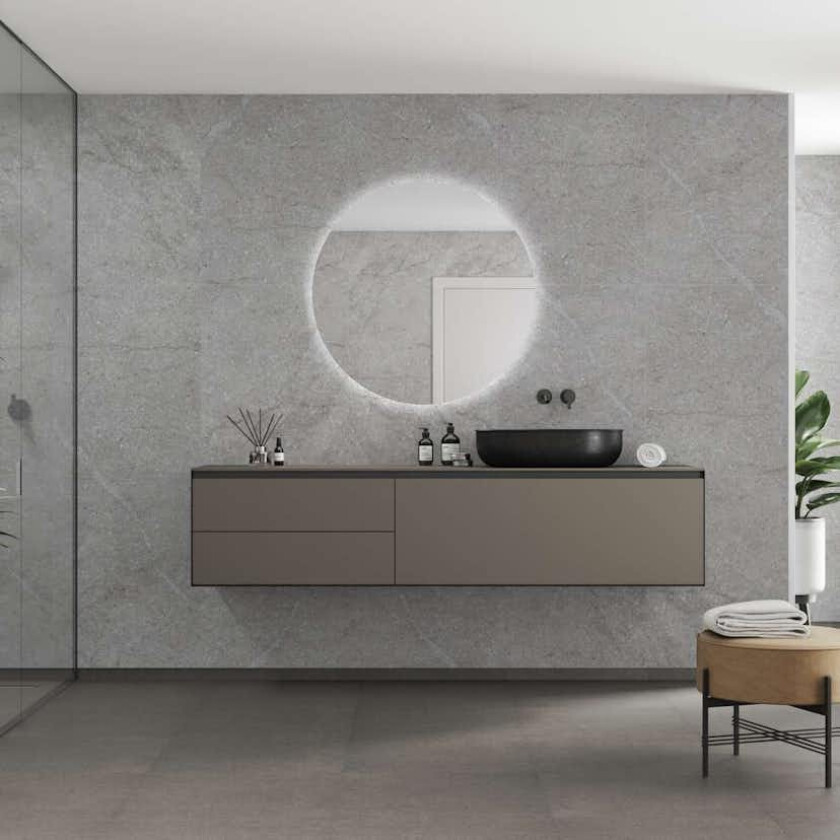 Baderomspanel Fibo 8304-M6080 Polished Stone