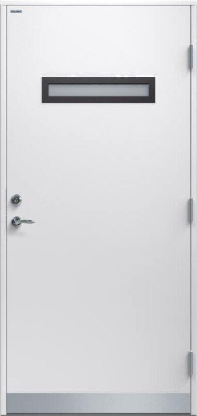 Ytterdør Diplomat Fanny Klart Glass