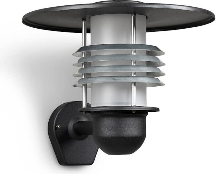 Veggarmatur Westal Arnäs II Sort LED