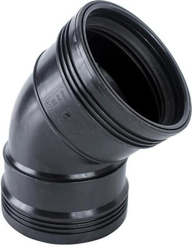 Ventilasjonsrør Sunwind Bend 110mm 45Grader