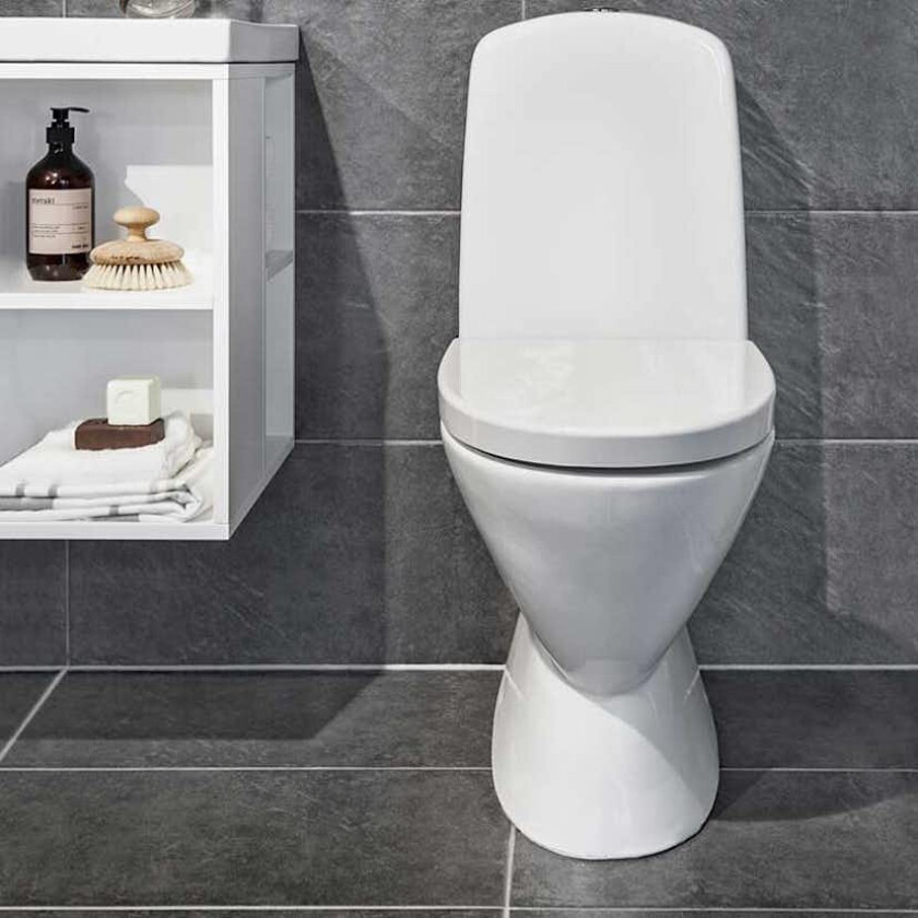 Toalett Noro Well No-Rim Med Lokk