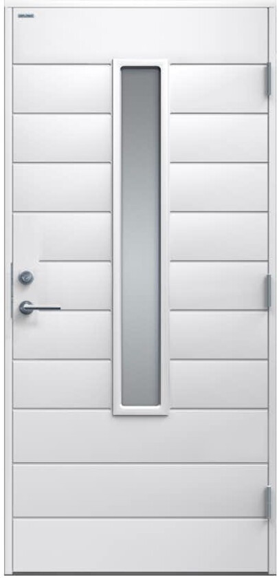 Ytterdør Diplomat Clara Klart Glass