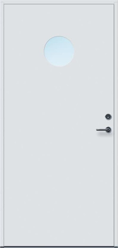 Ytterdør Bygg1 Forus 09 Klarglass