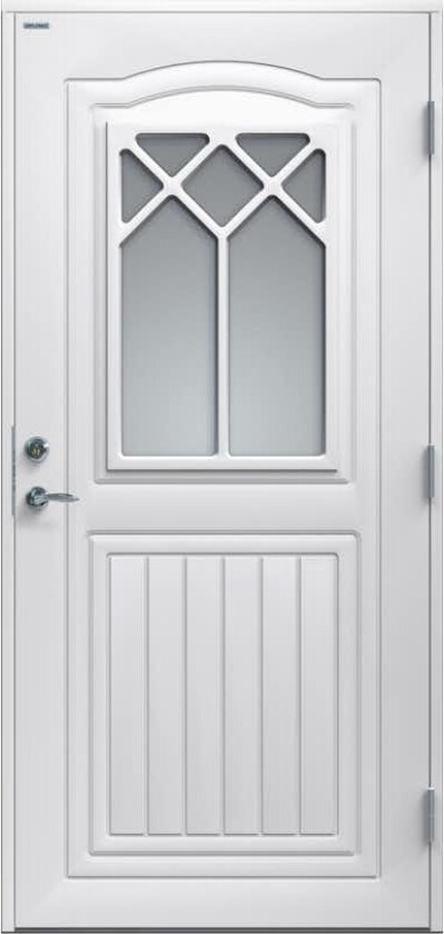 Ytterdør Diplomat Linnea Klart Glass