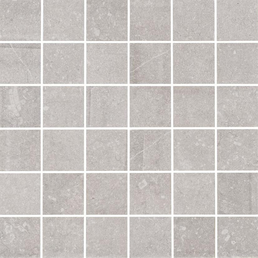 Klinker Bricmate J0505 Limestone Light Grey 5x5 cm