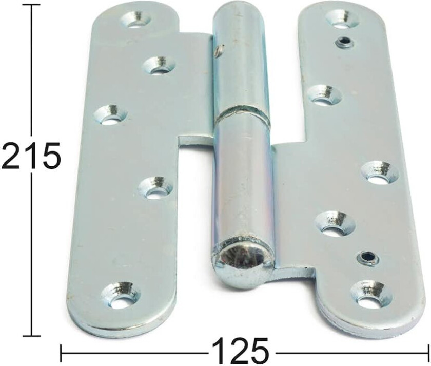 Bilde av Garasjehengsel Habo 1250