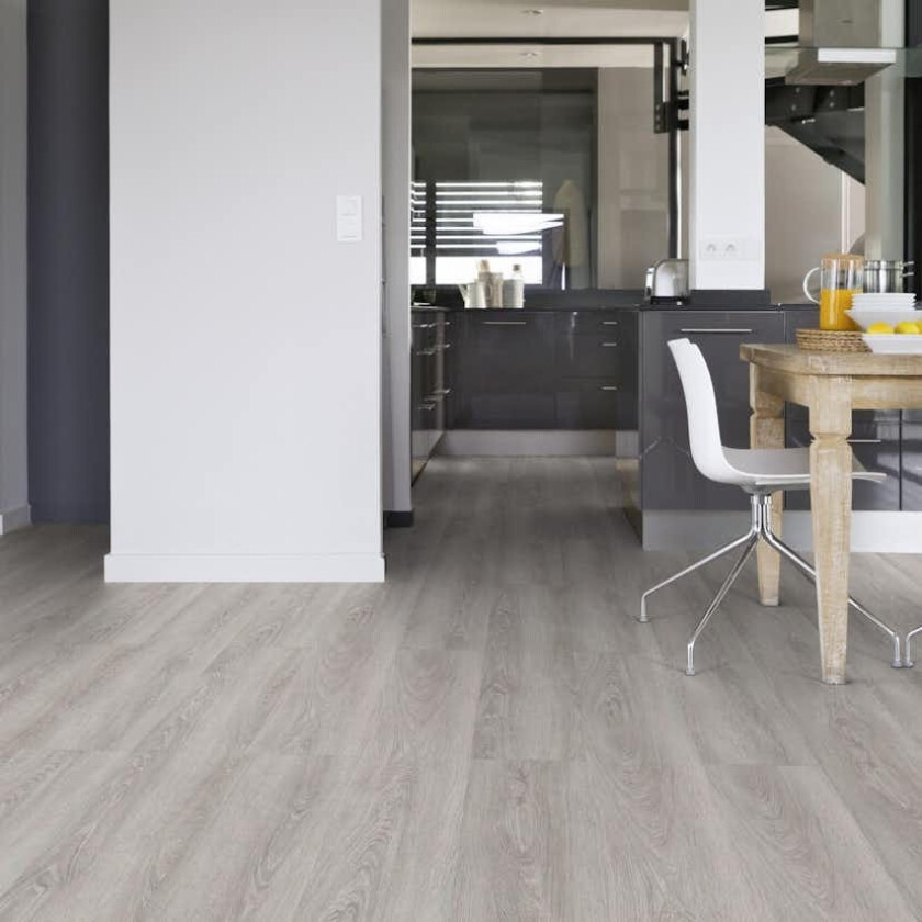 Vinylgulv Gerflor Virtuo 55 Rigid Acoustic Bohem Dark Grey - Eir