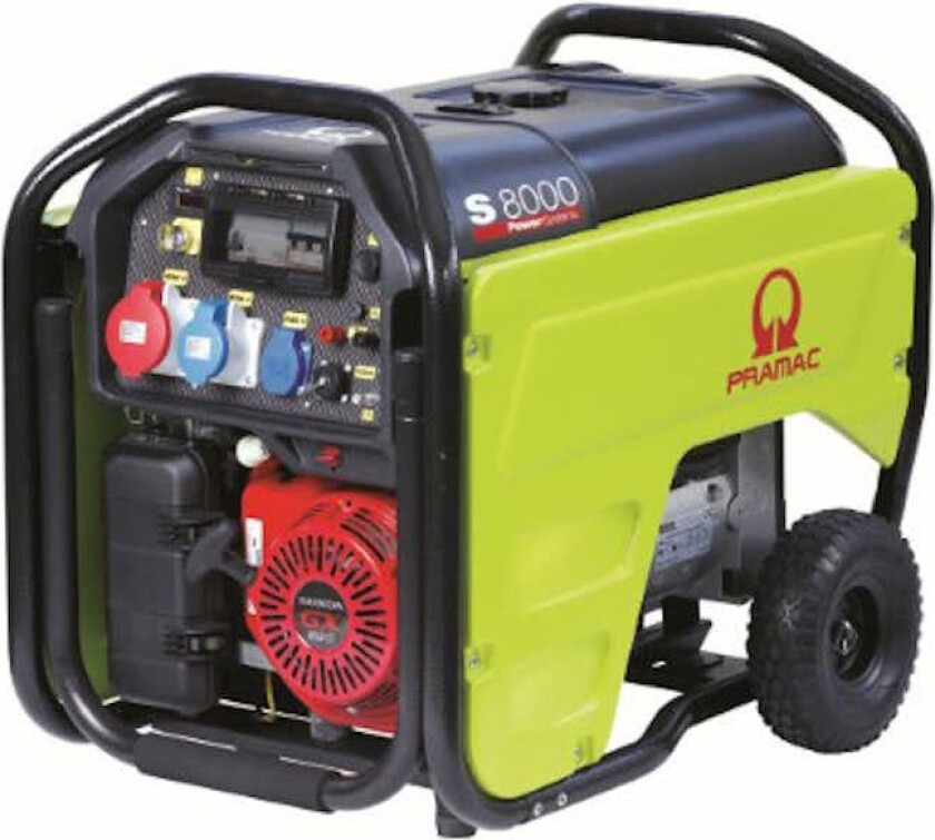 Strømaggregat Pramac S8000 THEPI 3-fas Bensin