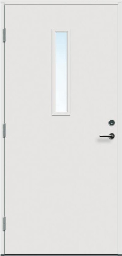 Ytterdør Bygg1 Kjeller Klarglass