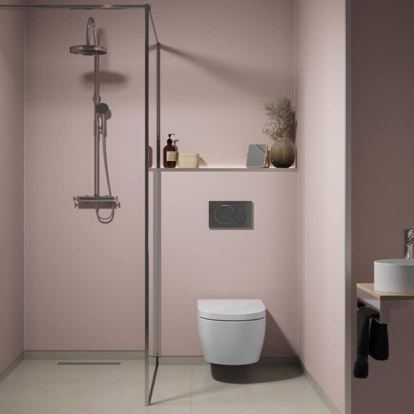Baderomspanel Fibo 5218-M00 Dusky Pink