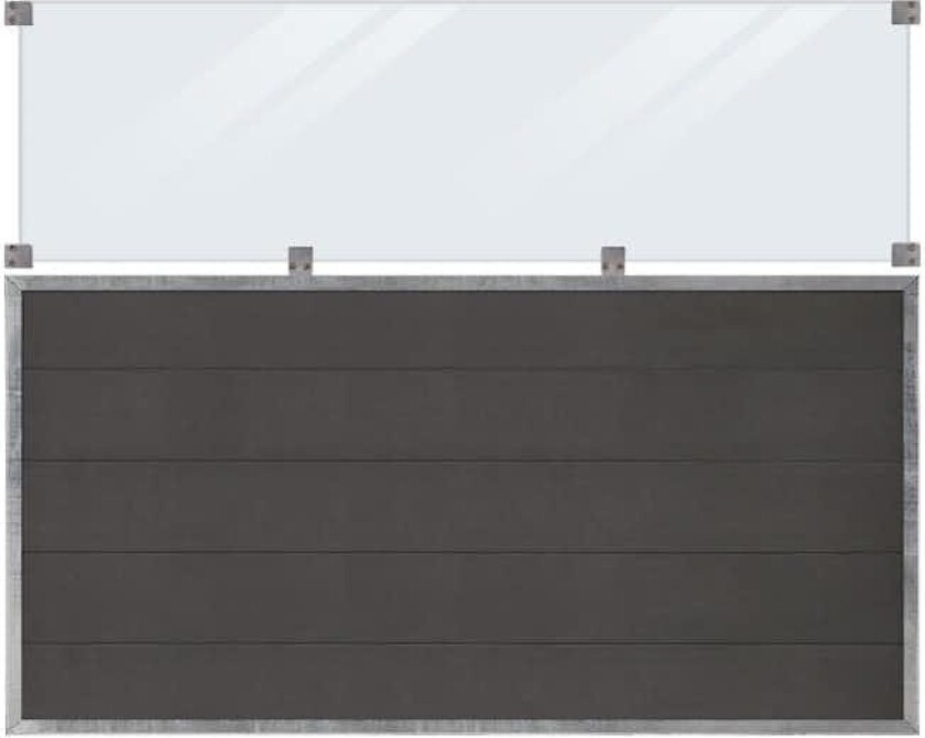 Levegg PLUS Futura med Glass 180x144 cm